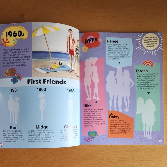 Barbie: Super Sticker Book: Through the Decades (1001 Stickers) - Picture 5 of 12